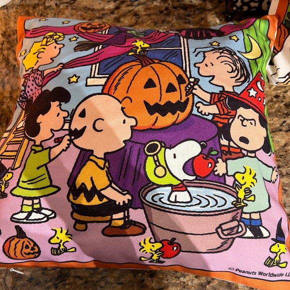 Vintage Peanuts pillows by Danbury Mint - Picture 3 of 5
